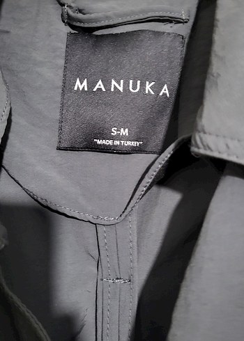 Zara Manuka Uzun Trençkot