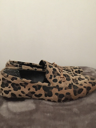LUTVELİZADE Leopar desenli makosen