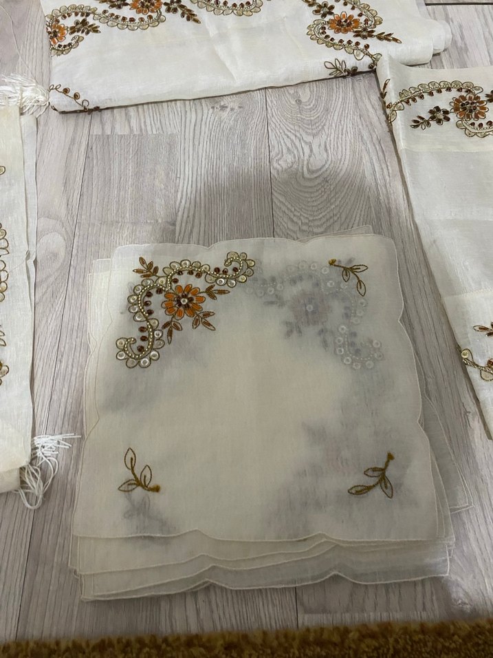 Salon takımı masa örtüsü - Görsel 5