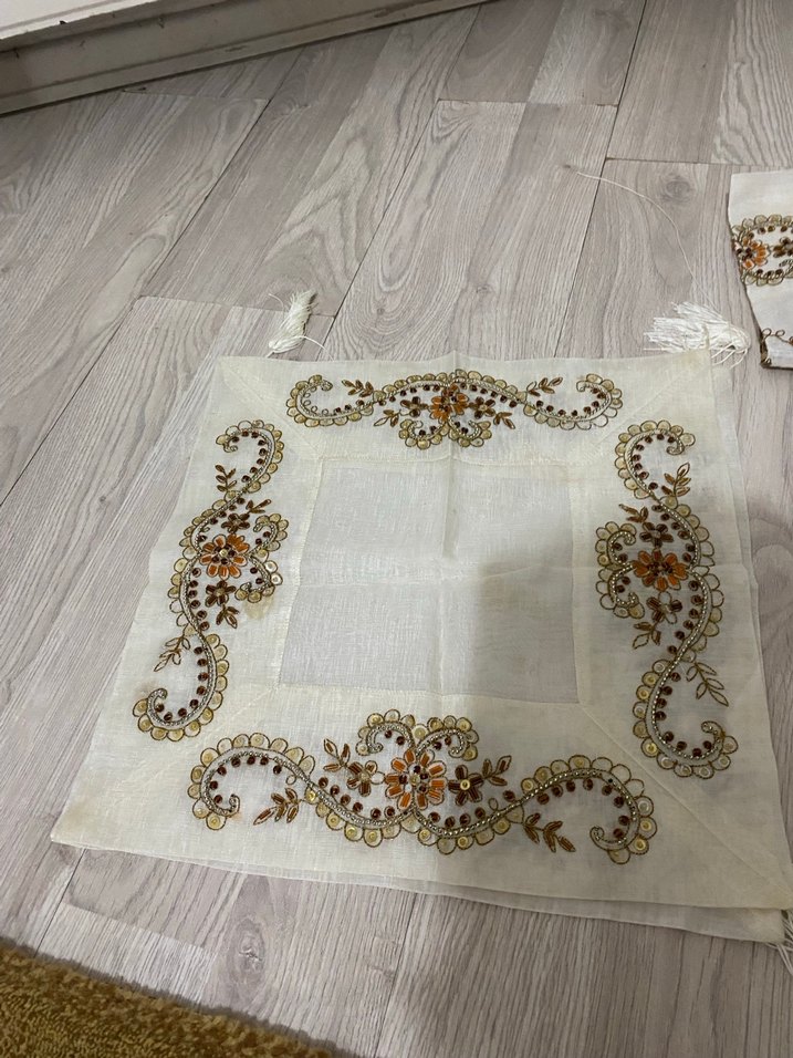 Salon takımı masa örtüsü - Görsel 2