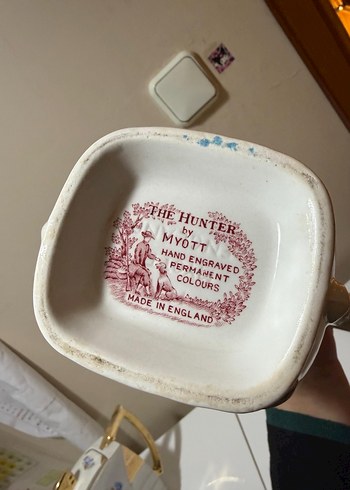 Antika porselen biblo - Görsel 3