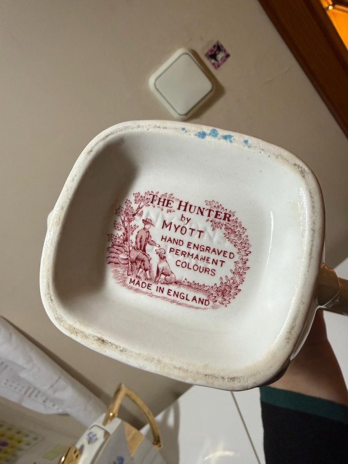 Antika porselen biblo - Görsel 3