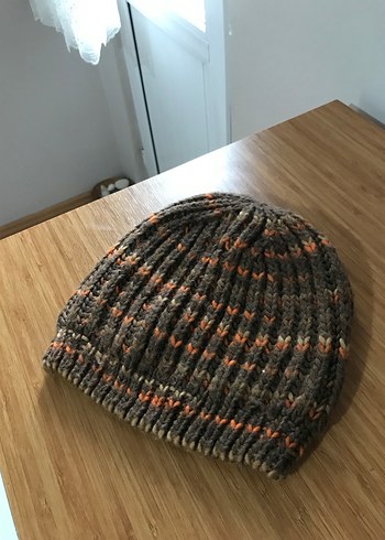 Gri Örgü Kadın Bere 3 adet - Görsel 2