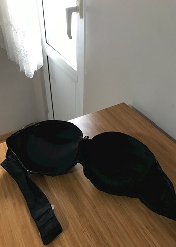 Siyah Rahat Midi Sütyen - Görsel 3