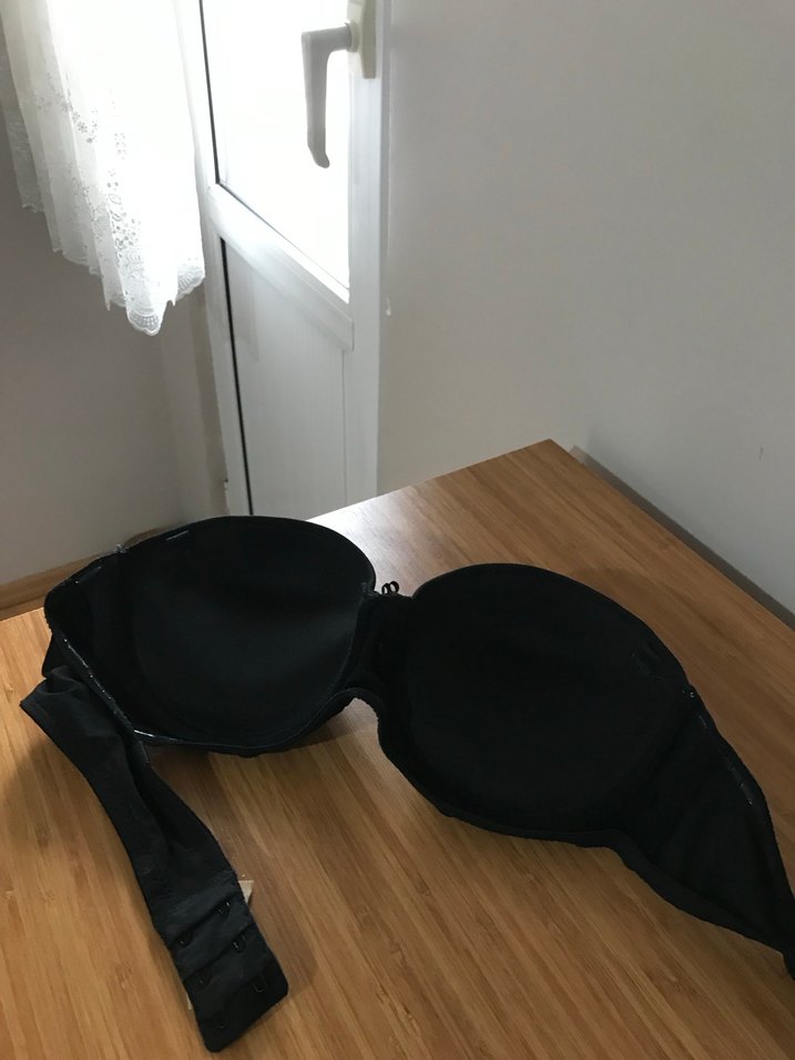 Siyah Rahat Midi Sütyen - Görsel 3