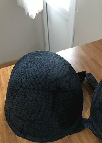 Siyah Midi Goth Sütyen - Görsel 2