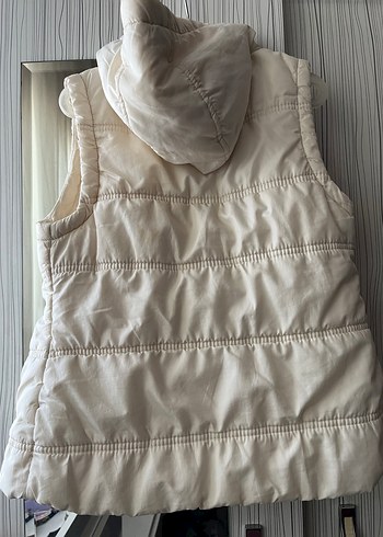 Beyaz Midi kız çocuk  Yelek - Görsel 3