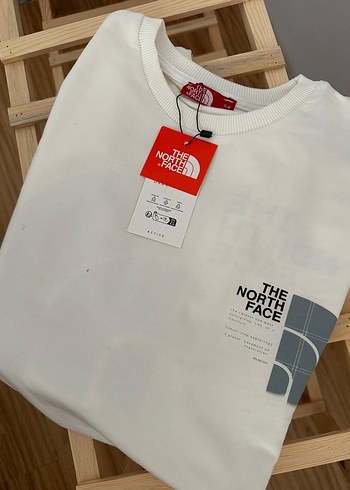 The North Face Beyaz Baskılı Tshirt