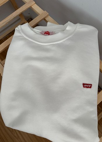 Levi's Beyaz Kadın Basic Sweatshirt