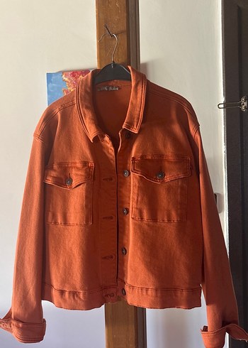 LTB Kiremit Turuncu Denim Ceket