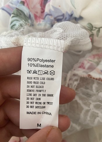 Penti Çiçek Desenli Beyaz Kısa Kadın Pijama Takımı