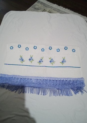 Nakışlı Çok Renkli Havlu Kenarları - Görsel 4