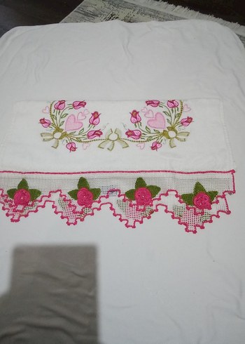 Nakışlı Çok Renkli Havlu Kenarları - Görsel 2