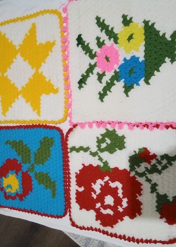 Renkli El Yapımı Banyo Süngeri Seti - Görsel 2