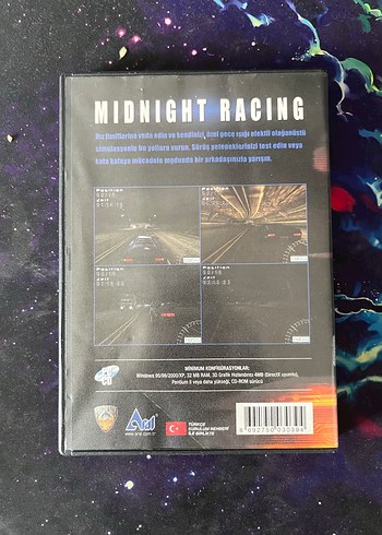  Beden Midnight Racing PC Oyunu