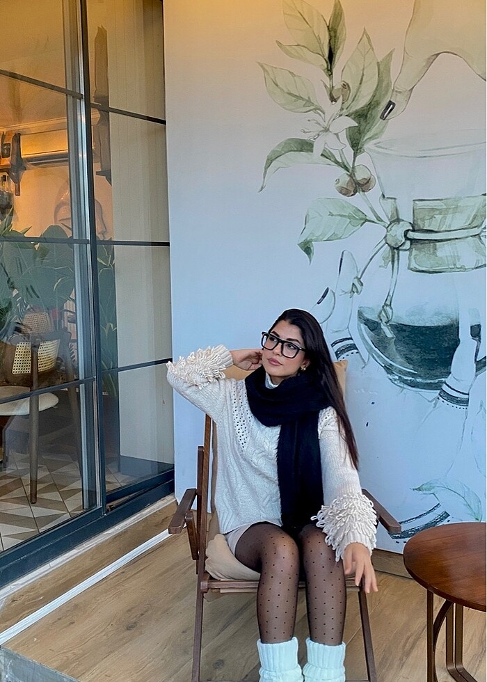 Örgü kazak - Görsel 4