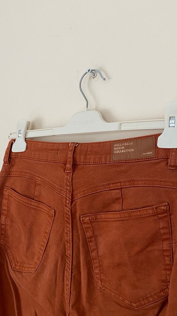 Kiremit yumuşak Jean - Görsel 4