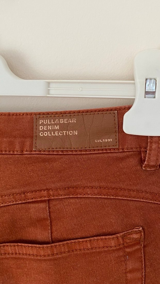 Kiremit yumuşak Jean - Görsel 5