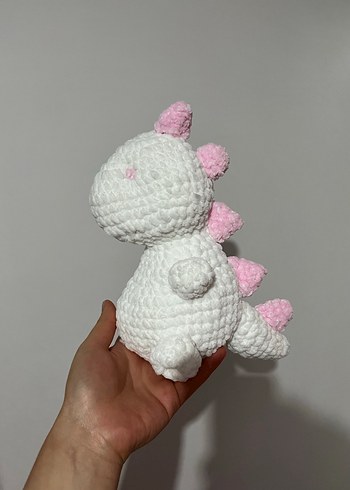 Walt Disney World Beyaz-pembe peluş dinozor oyuncak