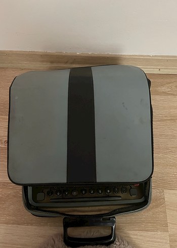 Gri Vintage Daktilo - Görsel 3