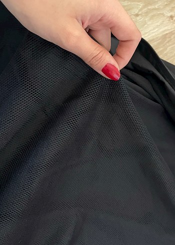 Diğer Fermuarlı Siyah unisex yağmurluk