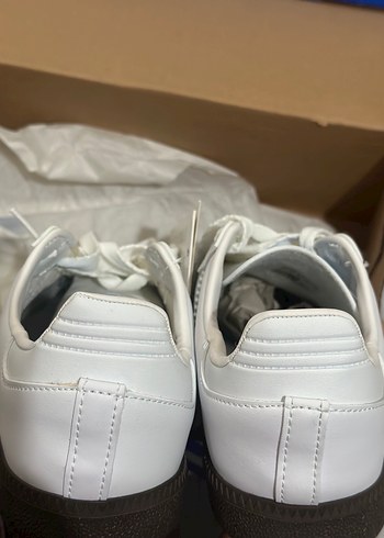 Adidas Beyaz Gri Kadın Adidas Samba Spor Ayakkabı
