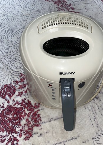 Sunny Beyaz Elektrikli Fritöz ve ızgara - Görsel 2