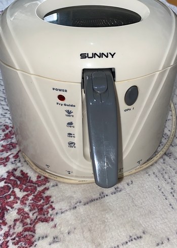 Sunny Beyaz Elektrikli Fritöz ve ızgara - Görsel 5