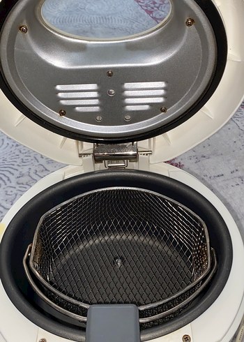 Sunny Beyaz Elektrikli Fritöz ve ızgara - Görsel 4