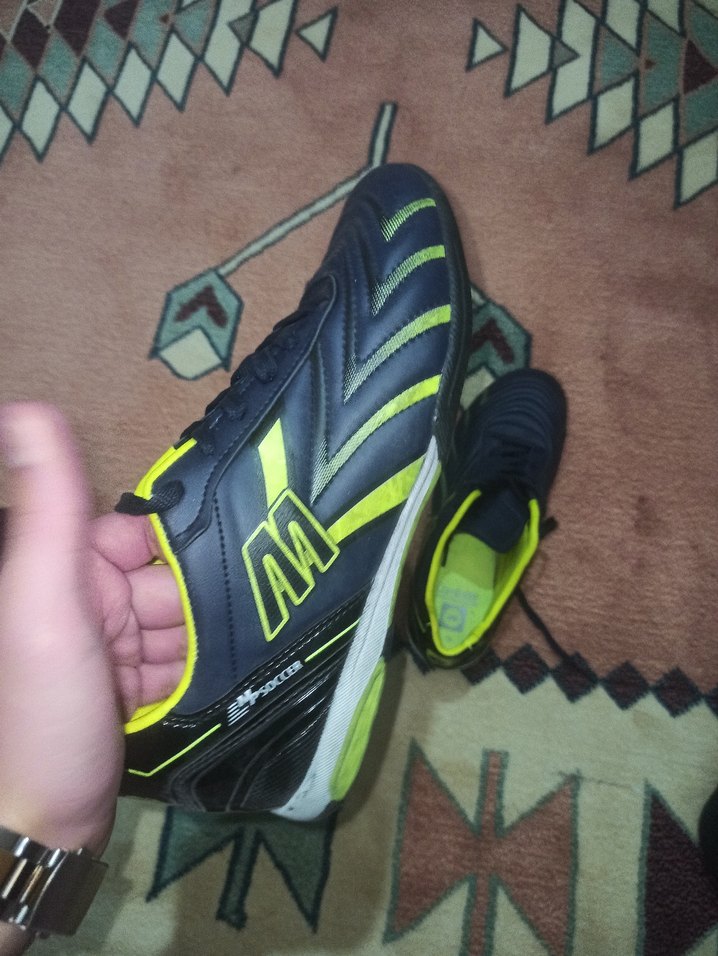 Siyah Renkli Erkek Futbol Ayakkabısı - Görsel 5