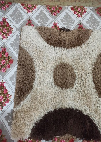 AÇIKLAMAYI OKUYUN 2 TANE HALI VARDIR 
Kahverengi Yumuşak Halı - Görsel 2