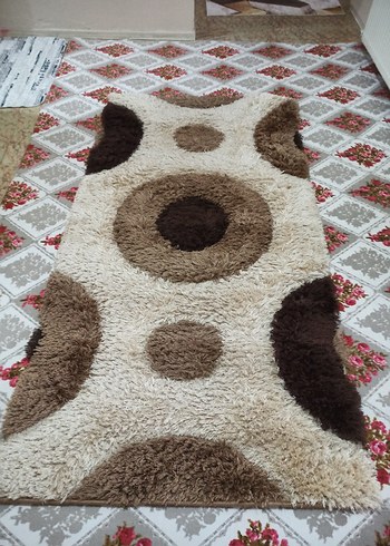 AÇIKLAMAYI OKUYUN 2 TANE HALI VARDIR 
Kahverengi Yumuşak Halı - Görsel 4