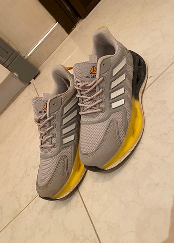 Gri Bağcıklı Erkek Spor Ayakkabı - Görsel 2