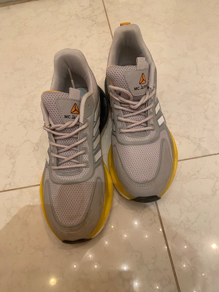 Gri Bağcıklı Erkek Spor Ayakkabı - Görsel 3