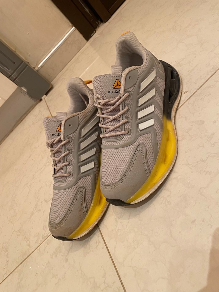 Gri Bağcıklı Erkek Spor Ayakkabı - Görsel 2