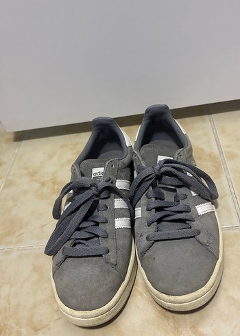 Gri Adidas Campus Kadın Spor Ayakkabı - Görsel 2