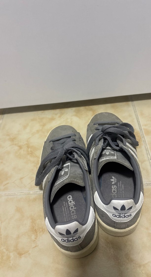 Gri Adidas Campus Kadın Spor Ayakkabı - Görsel 4