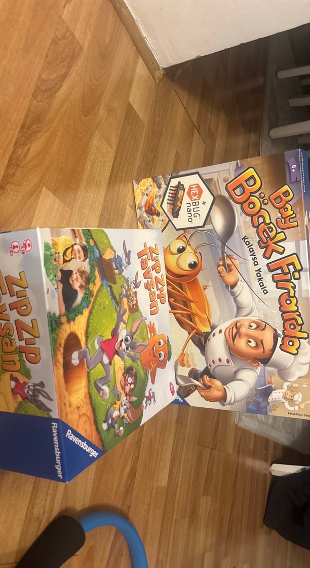 Ravensburger Bay Böcek Firarda& Zıpzıp tavşan - Kutu Oyunları - Görsel 2