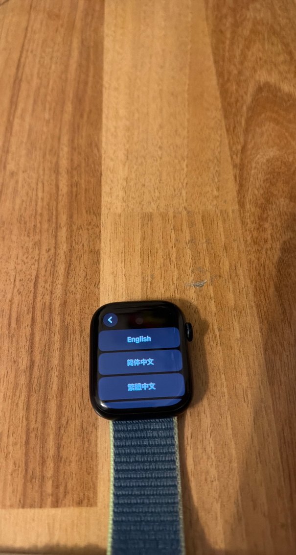 Apple Watch 7 serisi, 45 mm Mavi Kordonlu Koyu Renk Akıllı Saat - Görsel 4