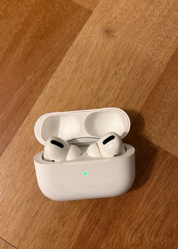 Airpod pro Beyaz Kablosuz Kulaklık ve kutusu - Görsel 2