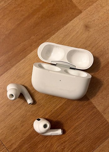 Airpod pro Beyaz Kablosuz Kulaklık ve kutusu - Görsel 4