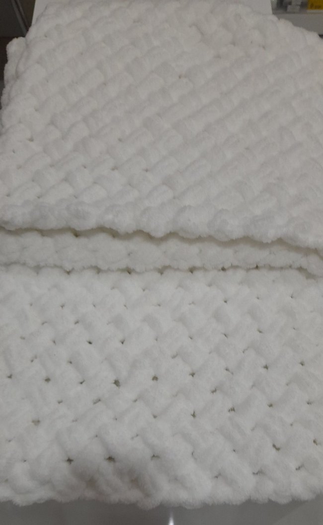 Bebekler için Beyaz Yumuşak Battaniye - Görsel 2