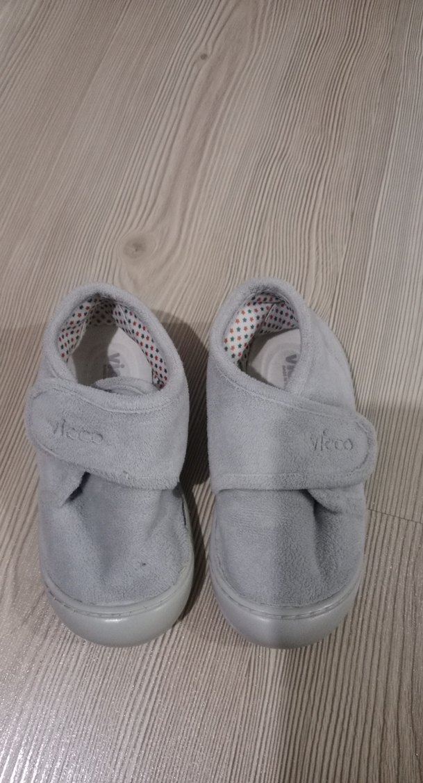 Gri Erkek Çocuk Sıcak Ev Terliği - Görsel 2