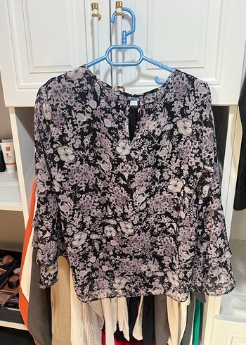 ADL Bohem Uzun Kollu Fırfırlı Kadın Bluz - Görsel 2