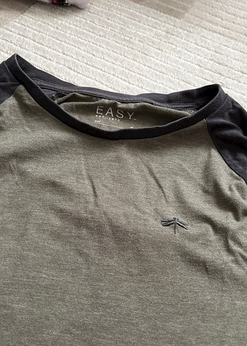 Yeşil renk erkek tişört - Görsel 4