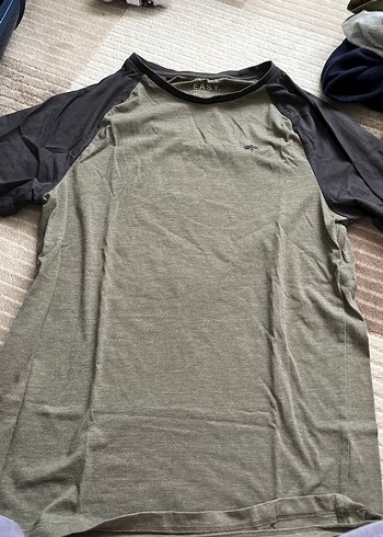 Yeşil renk erkek tişört - Görsel 3