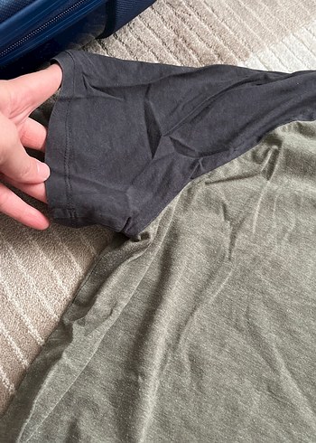 Yeşil renk erkek tişört - Görsel 2