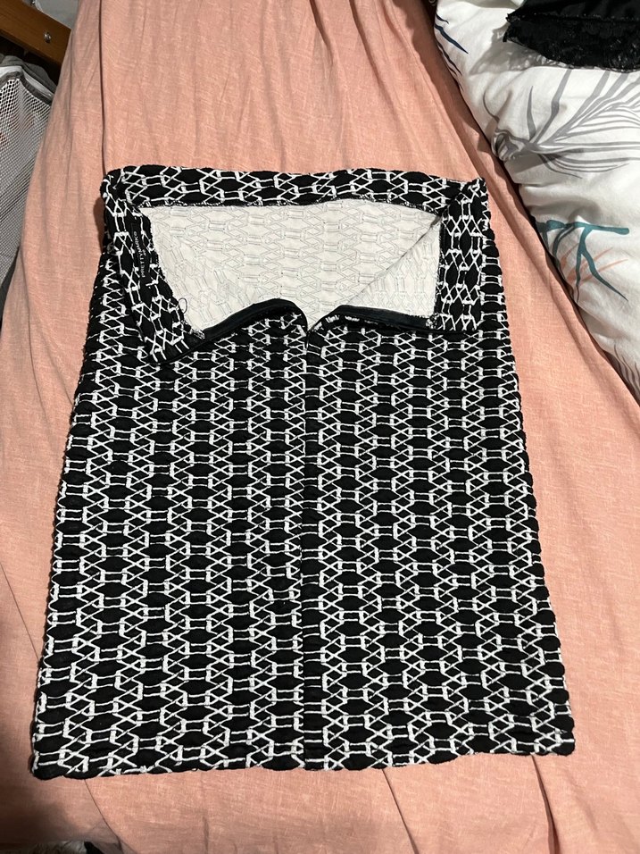 Zincir Detaylı Siyah Kadın kalem etek - Görsel 3