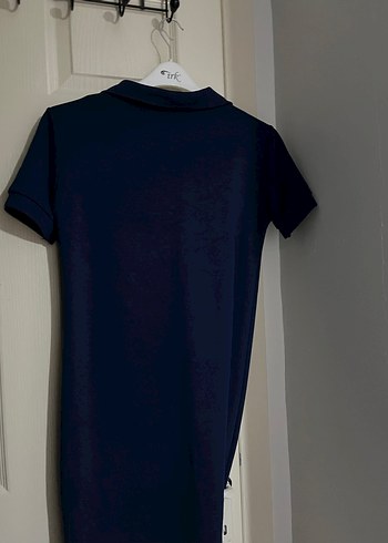 Lacivert Midi Günlük Elbise - Görsel 4