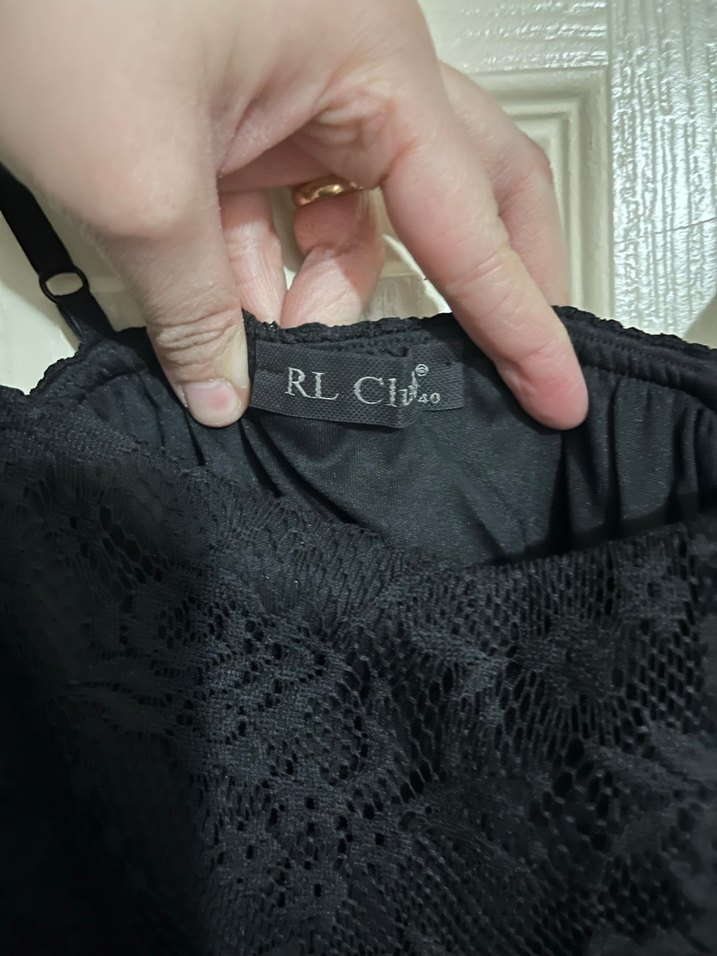 Siyah Straplez Drapeli Midi Elbise - Görsel 4